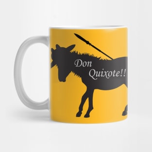 Don Quixote Buckwheat Otay Donkey MUTCD Sign Mug